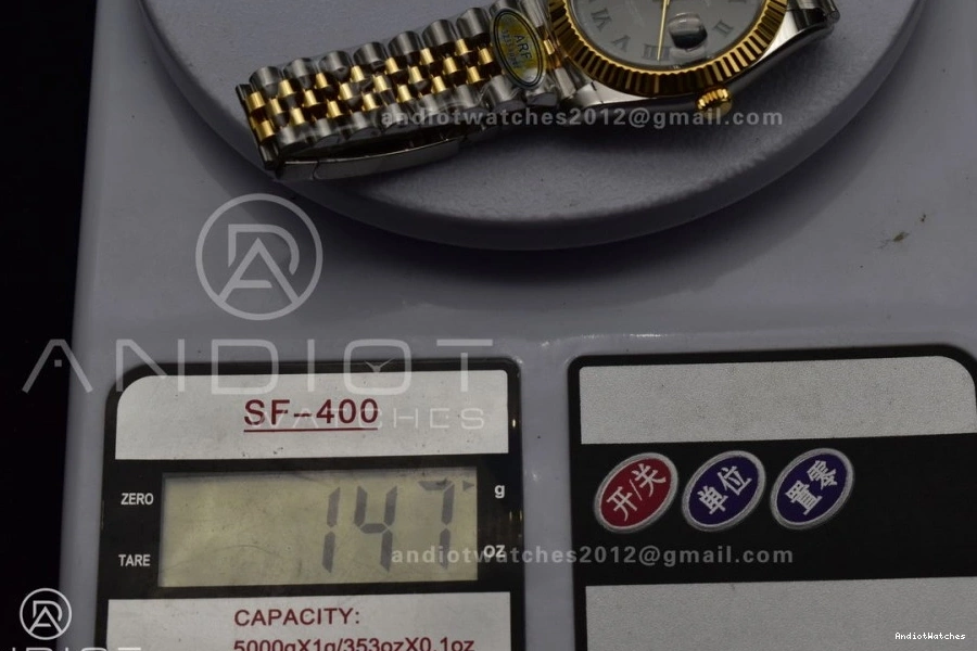 SS SS TopPick ARF DateJust 126333 620 SH3235 1:1 Bracelet Jubilee (Gain YG Green Roman Edition Best Gray 904L YG on Weight) 41 Dial Steel 0911